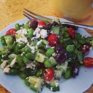 Greek Edamame Salad