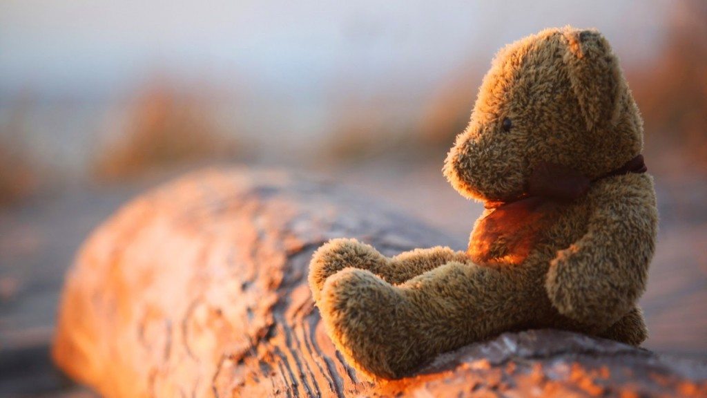 Teddy-Bear-Sad-Alone-1080p-Full-hD-wallpaper