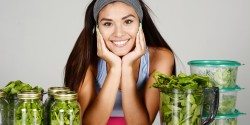 Athlete Preparing Meals